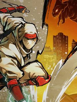 Artwork for Shinobi: Art of Vengeance featuring Joe Musashi
